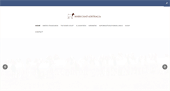 Desktop Screenshot of boergoataus.com.au